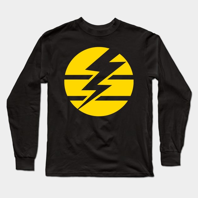 Thunderbolt Long Sleeve T-Shirt by Oolong